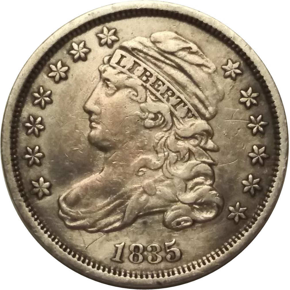 1835-Capped-Bust-Dime-#2